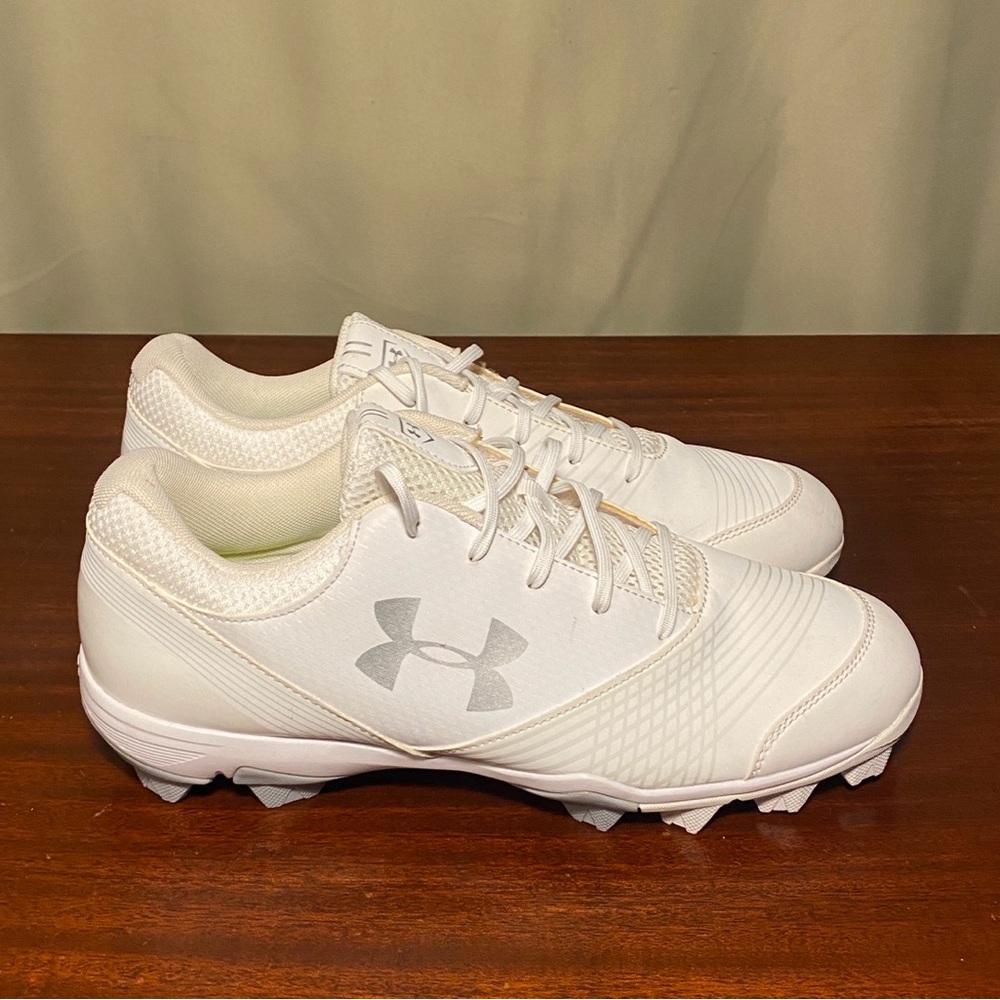 Under Armour Glyde Athletic Sports Softball Cleats White Women’s  11 New